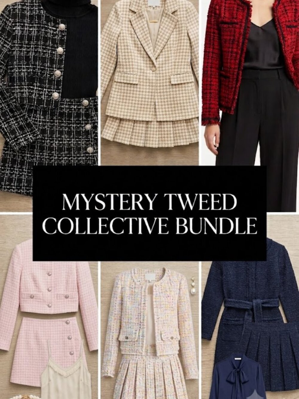 ✨ MYSTERY TWEED COLLECTIVE BUNDLE ✨ Size Small (2-4)